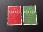 1959, Europa zegels, 727-728, Postzegels en Munten, Postzegels | Nederland, Verzenden, Na 1940, Postfris