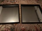 IKEA spiegels 2 x zwart, Ophalen, Zo goed als nieuw, Rechthoekig, Minder dan 100 cm