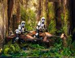 Hot Deal Star Wars Scout Trooper+Speeder Bike 1/6 Sideshow, Ophalen, Zo goed als nieuw, Actiefiguurtje