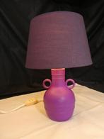 Vintage jaren 70 paars tafellampje, Overige materialen, Gebruikt, Vitage jaren 70, Ophalen of Verzenden