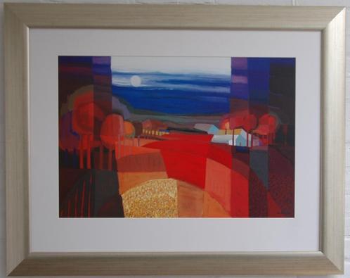 Ton Schulten schilderij landschap., Huis en Inrichting, Woonaccessoires | Schilderijen, Tekeningen en Foto's, Nieuw, Schilderij