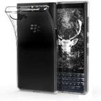 Blackberry KEY2 LE Flexibel Hoesje Transparant (qMust), Telecommunicatie, Ophalen of Verzenden, Nieuw, Hoesje of Tasje