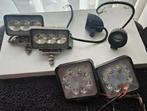 3 sets verstralers, led verlichting, Tuin en Terras, Minder dan 50 watt, Overige typen, Netvoeding, Led