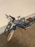 Btwin 20” fiets blauw met bruin, Fietsen en Brommers, Fietsen | Jongens, Ophalen, Gebruikt, 20 inch, Versnellingen
