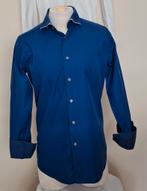 "The Blueprint" Blauw overhemd, leuke details.Mt.M.Als nieuw, Kleding | Heren, Overhemden, Blauw, The Blueprint, Zo goed als nieuw