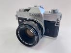 Canon FTb + 50mm F1.8 QL, Canon, Gebruikt, Spiegelreflex, Info@canon.nl
