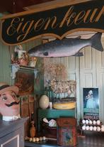 Antiek toonbank blik v Melle leuk keukenblik uit Breskens, Ophalen of Verzenden