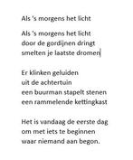 gezocht: Raamgedicht van Plint, Ophalen of Verzenden, Zo goed als nieuw