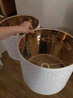 2x Ikea Nymo Lampenkap, Huis en Inrichting, Ophalen, 25 tot 50 cm, Wit, Rond