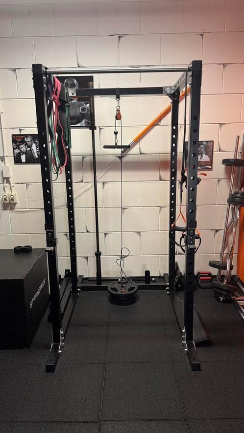 Squat rack te koop, Sport en Fitness, Fitnessmaterialen, Zo goed als nieuw, Overige typen, Ophalen