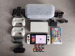 Nintendo Switch OLED - Wit, Met games, Met 2 controllers, Nieuw, Switch OLED