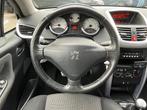 Peugeot 207 CC 1.6 VTi 120PK Cabrio,Airco,Cruise,ElektrRamen, Voorwielaandrijving, 65 €/maand, Gebruikt, Zwart