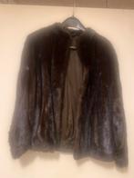 Vintage Bruine Bontjas maat 38, Kleding | Dames, Jassen | Winter, Ophalen of Verzenden, Gedragen, Maat 38/40 (M), Bruin