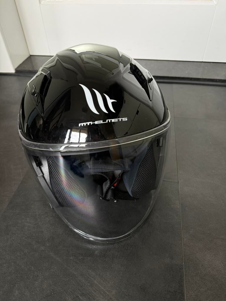 MTHELMETS (scooter helm), Fietsen en Brommers, Brommerhelmen, Ophalen