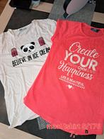 T-shirt en broekjes, Kleding | Dames, T-shirts, Gedragen, Ophalen of Verzenden, Korte mouw