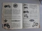 Gremi folder motoren Horex Guzxi AJS, Ophalen of Verzenden, Overige merken