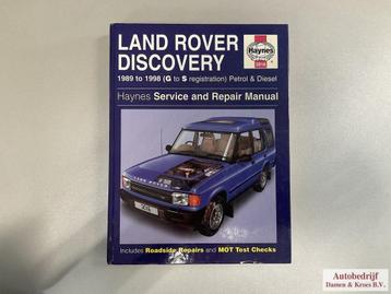 Service repair manual Land Rover Discovery 1989 1998 G S reg beschikbaar voor biedingen