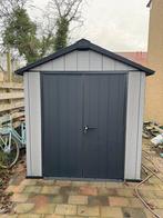 Keter Oakland 7511 Tuinhuis - Grijs Kunststof, Ophalen, Zo goed als nieuw, Kunststof, Overige typen