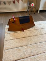 Houten hobbelpaard handgemaakt, Ophalen, Zo goed als nieuw
