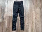 Zwarte coated skinny broek mt 146 meisjes D-Zine, Broek, Meisje, D-Zine, Ophalen of Verzenden