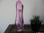 Vintage Vaas Val Saint Lambert Lichte Paarse Kleur, Ophalen