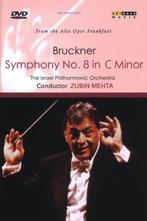 DVD Bruckner : Symphony nr. 8 ( Zubin Mehta ), Cd's en Dvd's, Ophalen of Verzenden, Modernisme tot heden, Zo goed als nieuw, Orkest of Ballet