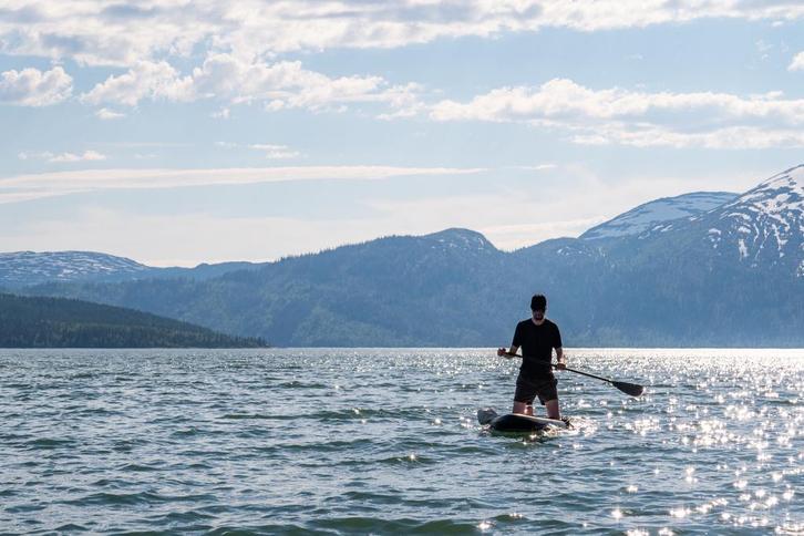 GYMREX Balance Line 340 SUP Board - Complete Set, Watersport en Boten, Suppen, Gebruikt, SUP-boards, Ophalen of Verzenden