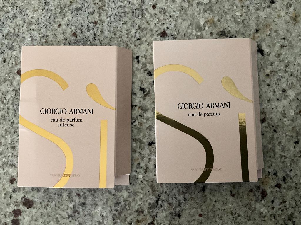 Proefjes Armani SI, Ophalen, Nieuw