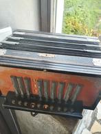Zeldzaam antiek houten MELODEON Accordeon voor liefhebbers e, Overige merken, Gebruikt, Met riemen, Overige formaten