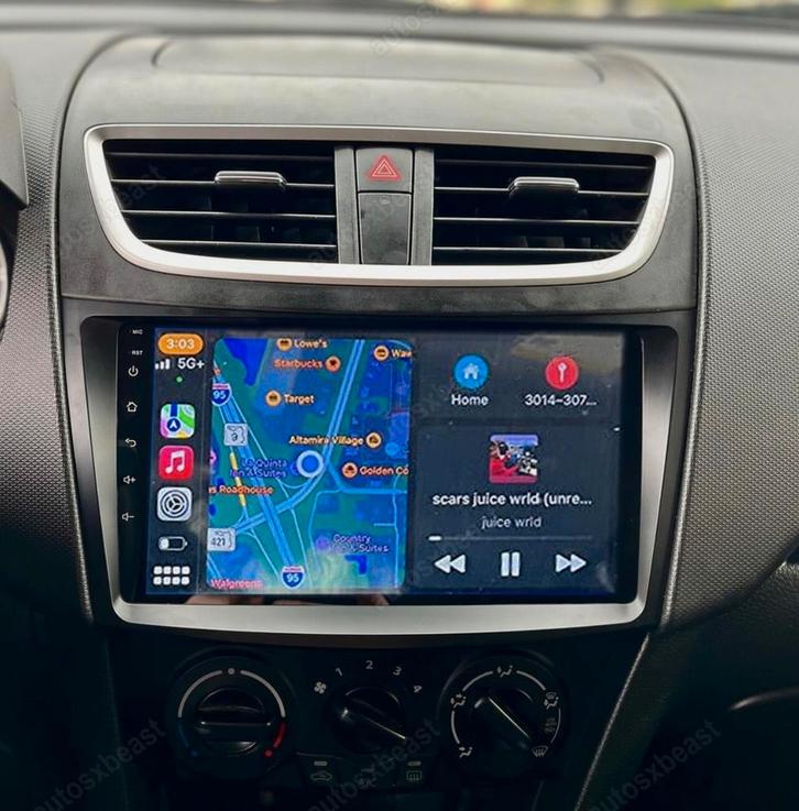 Android Carplay Radio Suzuki Swift 2003-2010, Auto diversen, Autonavigatie, Gebruikt, Ophalen