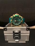 Kyboe! KG-003-48 Gold Green horloge, Overige merken, Overige materialen, Polshorloge, Overige materialen