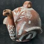 Aardewerk vogel waterkan Peru vintage kunst, Ophalen of Verzenden