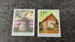 (21766) Tsjechië, 2001, SET, MI 305-306, molen, boerderij, Ophalen of Verzenden, Overige landen, Postfris