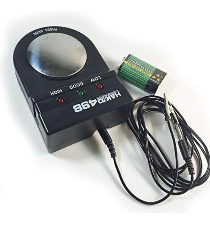 Nieuwe Veiligheidsmeter ESDpolsband band Tester EPA gebieden, Doe-het-zelf en Verbouw, Meetapparatuur, Nieuw, Overige meters, Ophalen of Verzenden