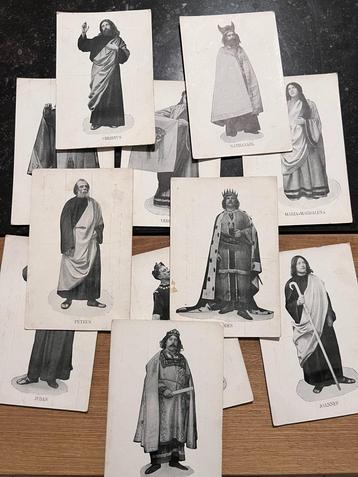 11 postkaarten Passiespelen van Aelst - ongebruikt 1910 beschikbaar voor biedingen