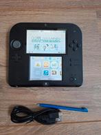 Nintendo 2DS Zwart met Blauwe Accent, Ophalen of Verzenden, Gebruikt, Zwart, 2DS