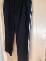 Zwarte broek met witte bies. El. katoen. RAINBOW, mt. 44., Rainbow, Zwart, Maat 42/44 (L), Ophalen of Verzenden