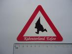 sticker oud Kabouterland EXLOO kabouter zoo dierentuin park, Verzenden, Zo goed als nieuw, Bedrijf of Vereniging