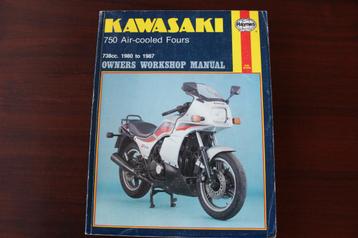 Kawasaki 750 air cooled models 1980 1987 KZ750 Z750 handboek beschikbaar voor biedingen