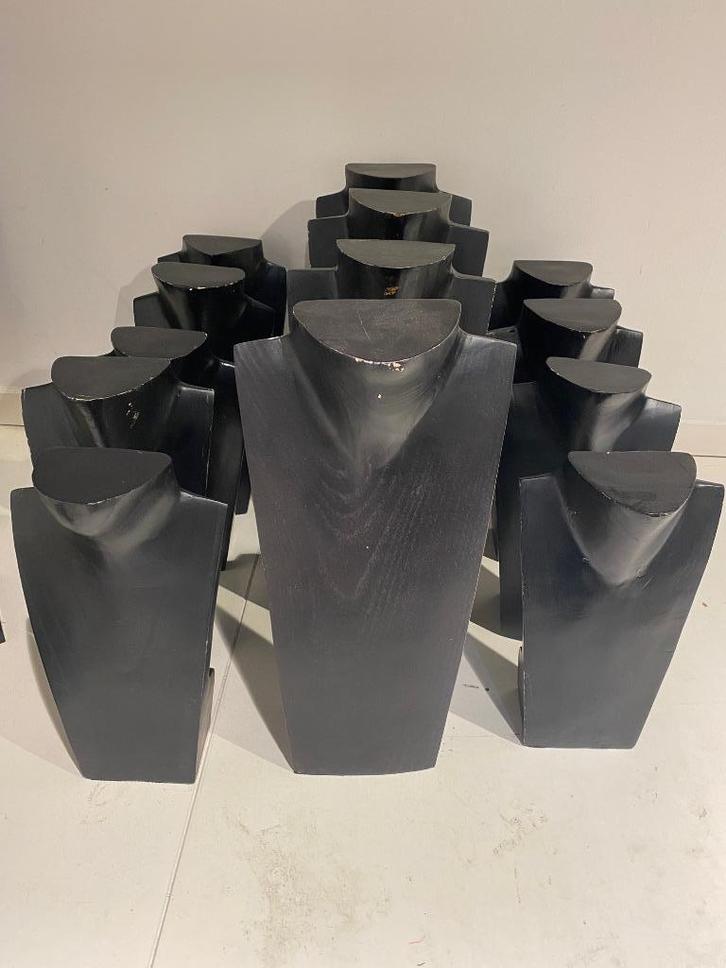 Bustes voor kettingen / ketting display, Zakelijke goederen, Kantoor en Winkelinrichting | Winkel en Inventaris, Ophalen of Verzenden
