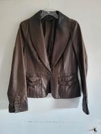Josephine & Co leren jasje - Maat 40/42, Josephine & Co, Bruin, Maat 42/44 (L), Ophalen of Verzenden