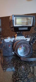 Spiegelreflexcamera-set Olympus OM10, Audio, Tv en Foto, Fotocamera's Analoog, Ophalen, Gebruikt, Spiegelreflex, Olympus
