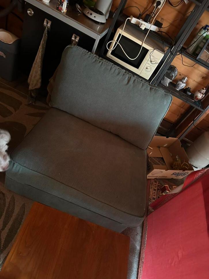 Ikea Kivik 1 persoon slaap stoel, Huis en Inrichting, Banken | Sofa's en Chaises Longues, Zo goed als nieuw, Tweepersoons, Minder dan 150 cm