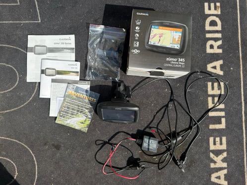 Garmin Zumo 345 – Motor Navigatie – Lifetime Maps, Motoren, Accessoires | Navigatiesystemen, Zo goed als nieuw, Ophalen of Verzenden