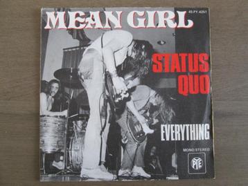 Status Quo - Mean Girl / Everything beschikbaar voor biedingen
