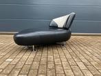 Leolux Kikko Chaise longue relax Senso leder zwart ZGAN!!, Ophalen of Verzenden, Zo goed als nieuw, Jori durlet natuzzi roche bobois minotti rolf benz stressless