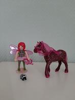 PLAYMOBIL Fee Surya met Ruby-paard - 5449 - roze, Ophalen of Verzenden, Zo goed als nieuw