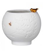 Rader theelichtje met gouden vogeltje, Overige materialen, Wit, Nieuw, Ophalen of Verzenden