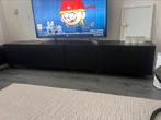 Ikea BESTÅ tv-meubel met deuren, zwartbruin, Ophalen, Overige materialen, 50 tot 100 cm, Zo goed als nieuw
