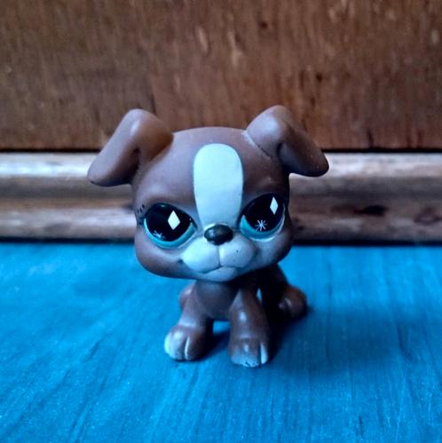 Lps boxer hond #083, Verzamelen, Poppetjes en Figuurtjes, Zo goed als nieuw, Ophalen of Verzenden